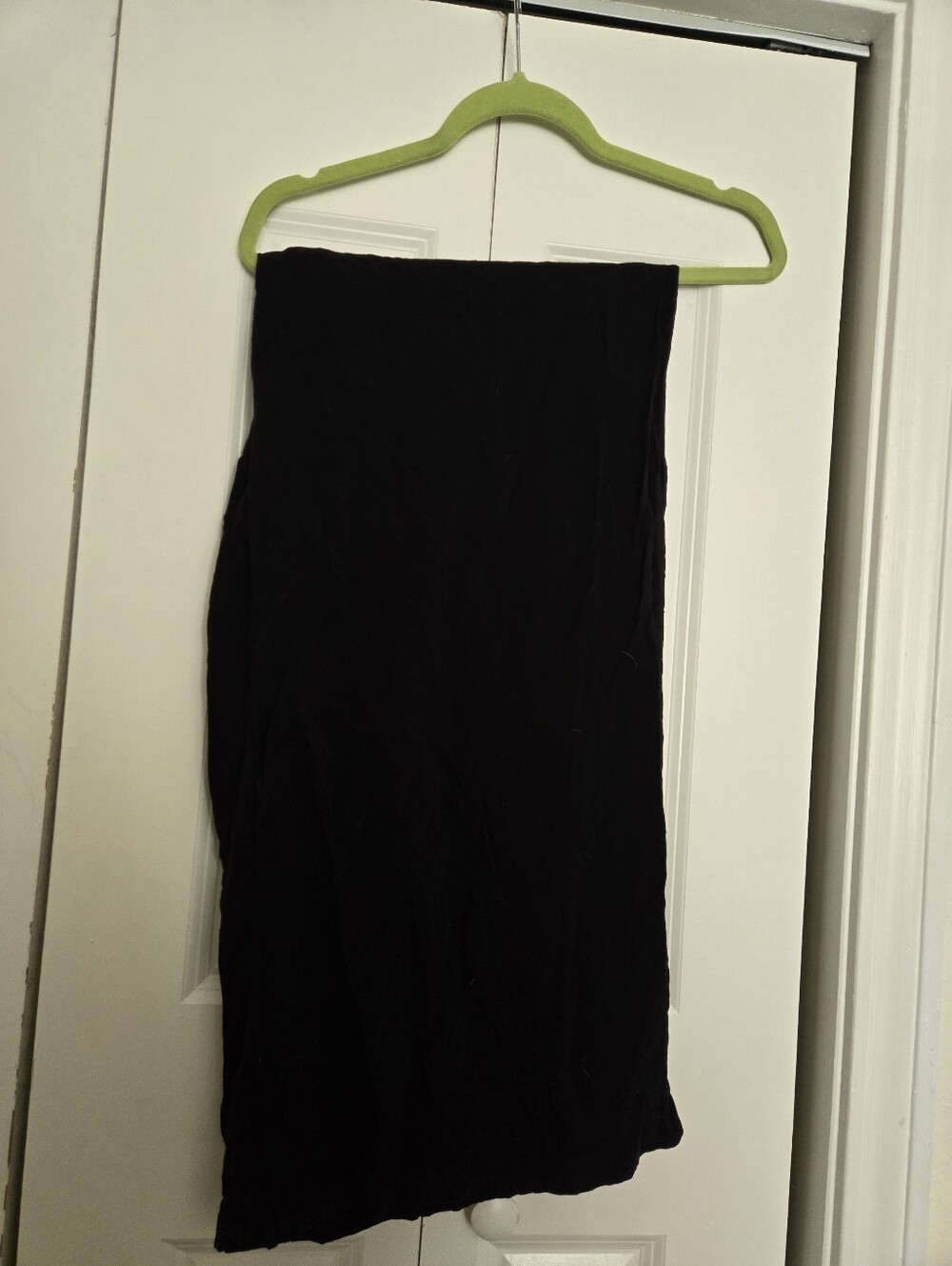Modcloth Classic Black Women's Wide Leg Rayon Pants